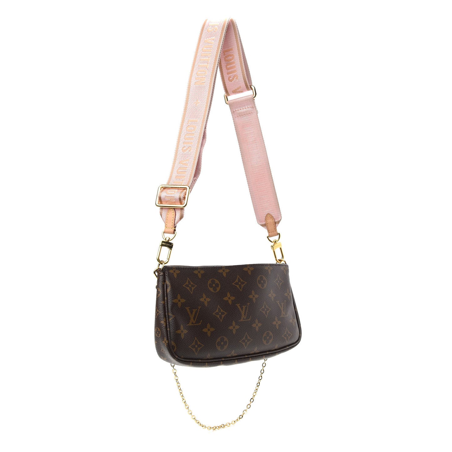 Monogram Multi Pochette Accessories Rose Clair
