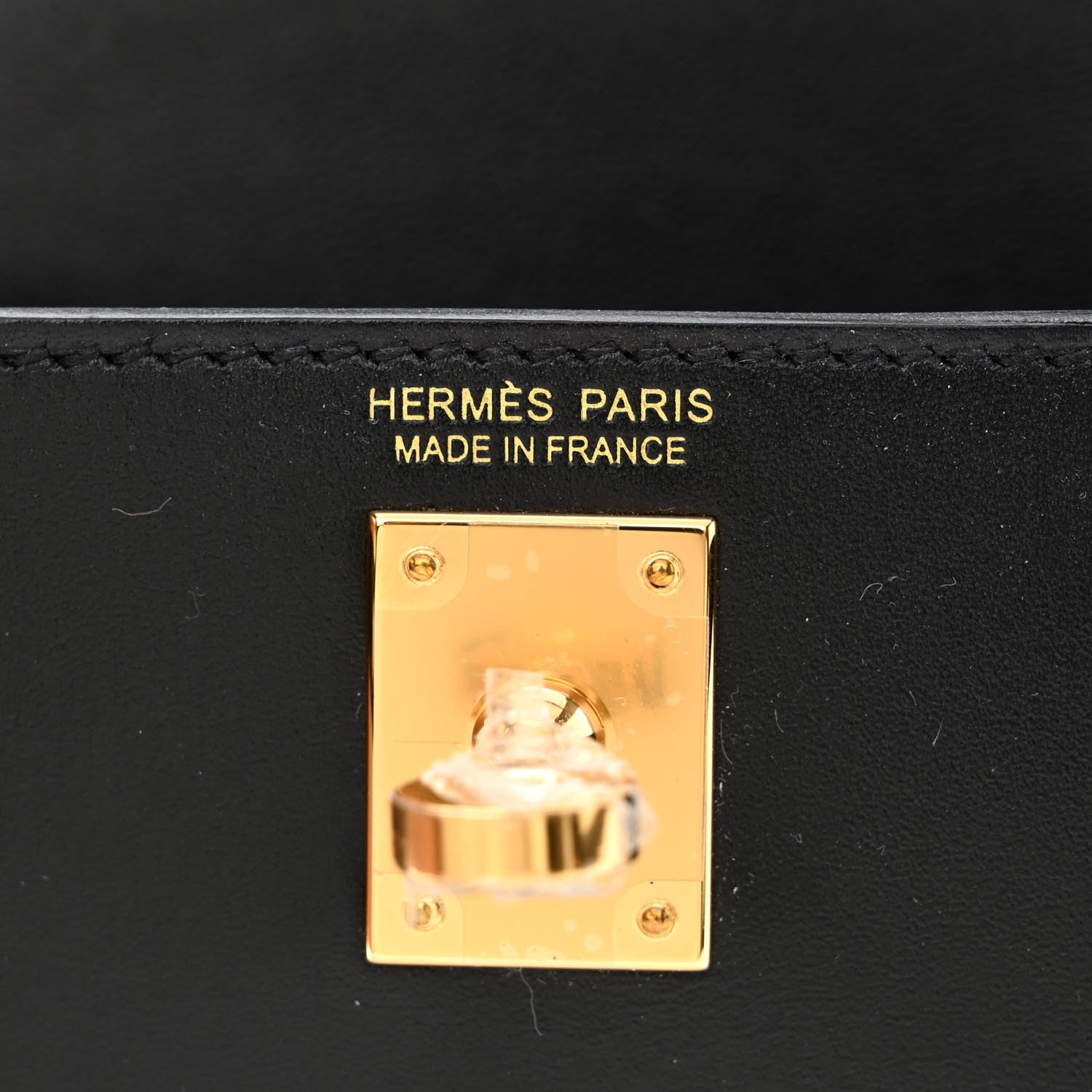 Hermes Tadelakt Mini Kelly Sellier 20 Black 6 of 11