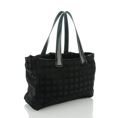 Chanel Nylon Medium Travel Tote Black 2 of 10