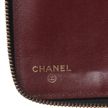 Chanel Caviar Quilted Large Zip Around Organizer Wallet Black 6 of 11