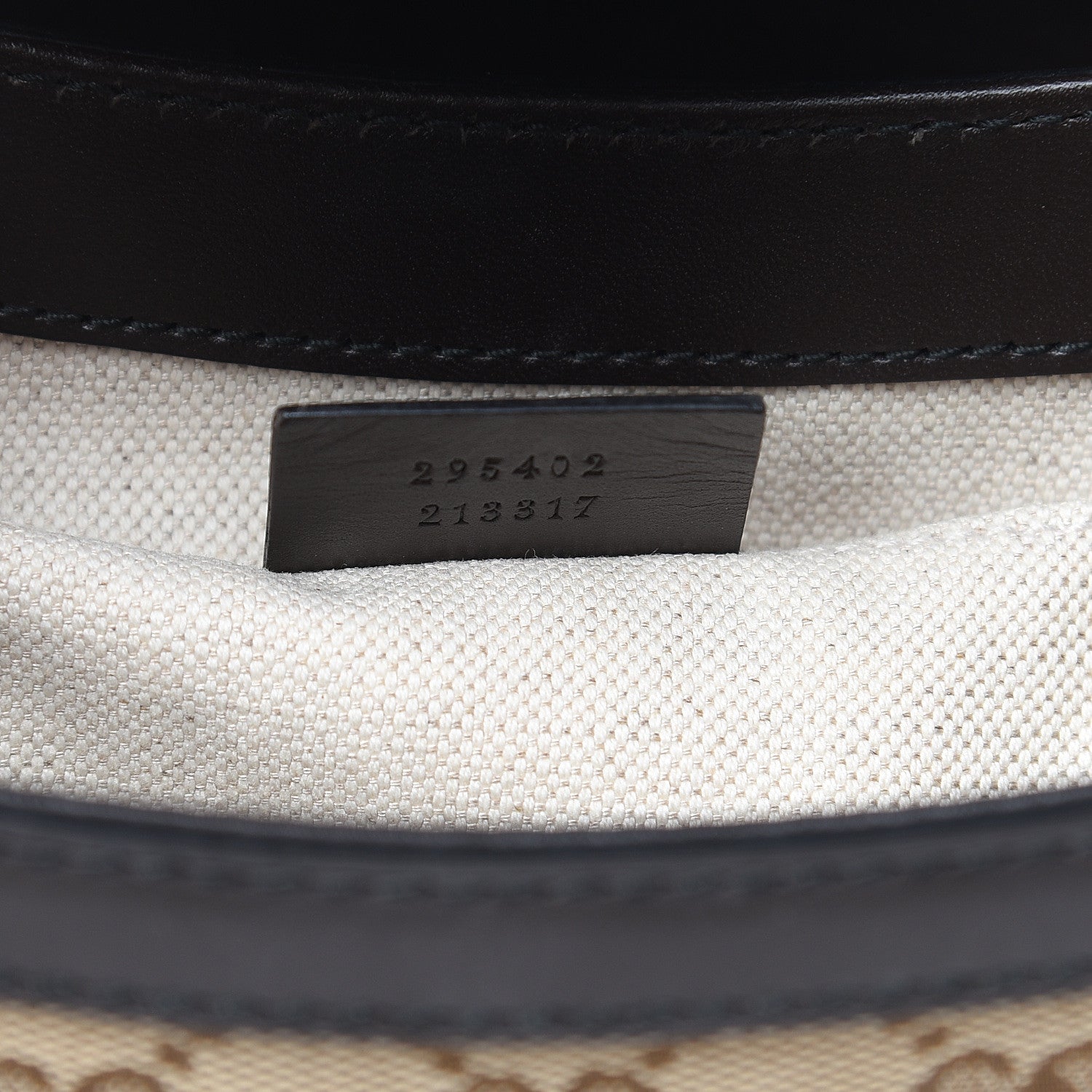 Gucci Monogram Margaux Calfskin Medium Emily Chain Shoulder Bag Beige Ebony Cocoa 7 of 15