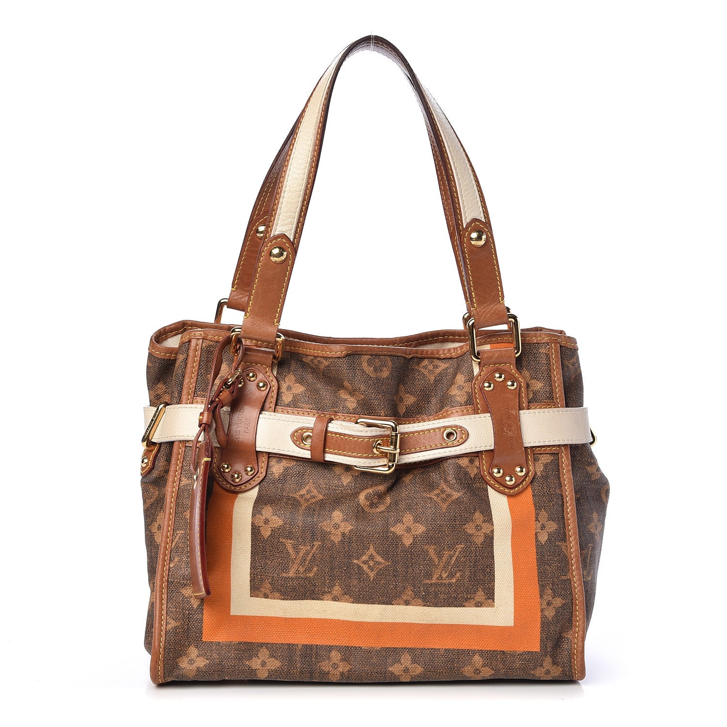 Louis Vuitton Monogram Rayures Tisse Sac PM 1 of 12