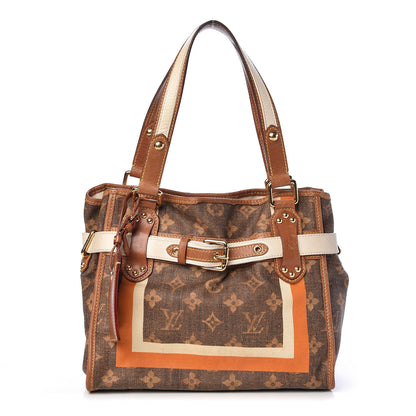 Louis Vuitton Monogram Rayures Tisse Sac PM 1 of 12