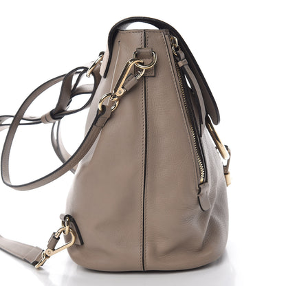Chloe Suede Calfskin Medium Faye Backpack Motty Grey 16 of 18