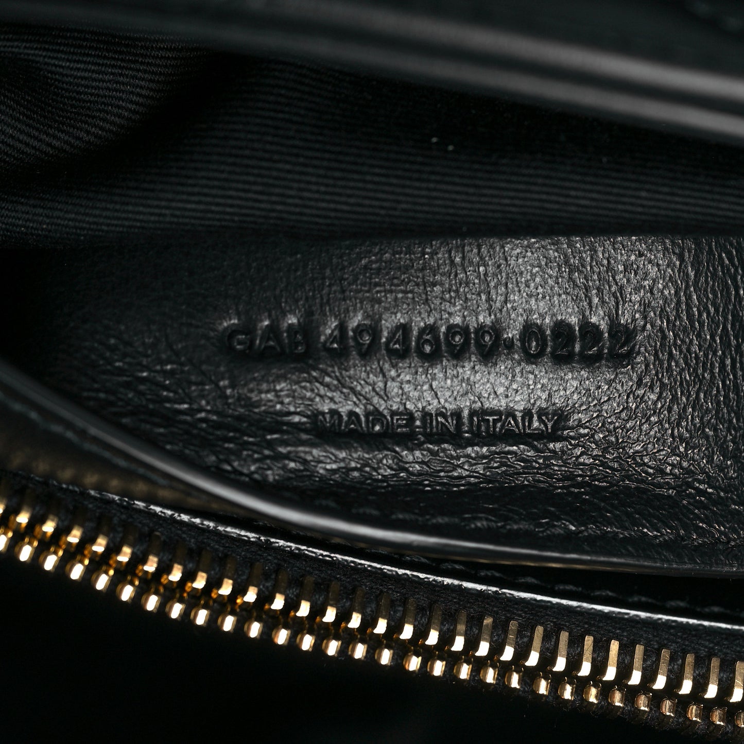 Calfskin Y Quilted Monogram Small Loulou Chain Satchel Black