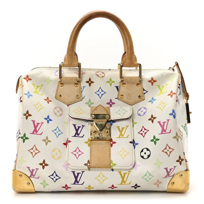 Louis Vuitton Monogram Multicolor Speedy 30 White 1 of 9