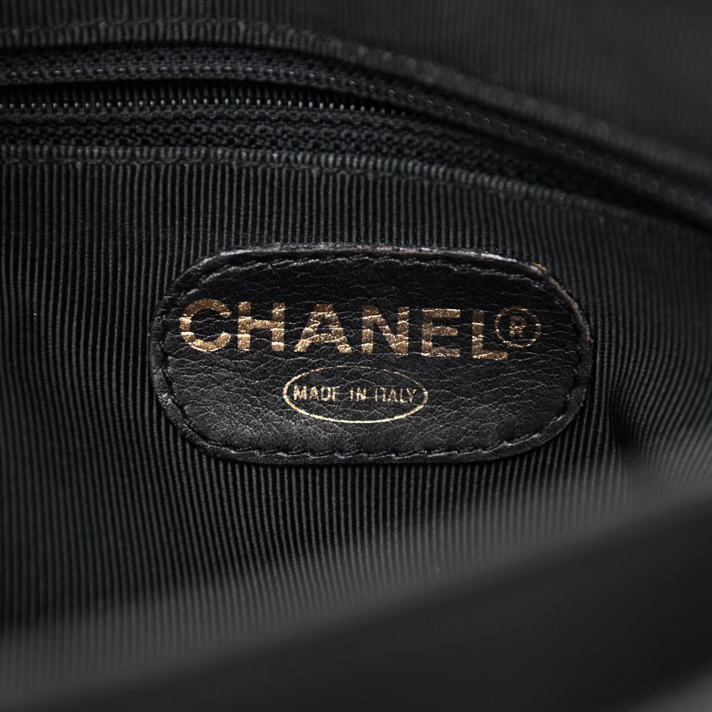 Lambskin Quilted Backpack Black