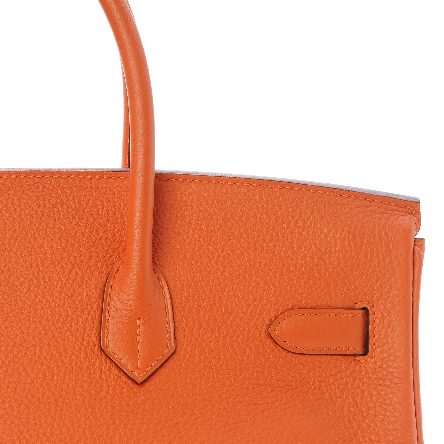 Hermes Togo Birkin 35 Orange 26 of 33
