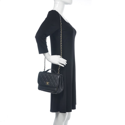 Chanel Caviar Quilted Medium Business Affinity Flap Black 2 of 11