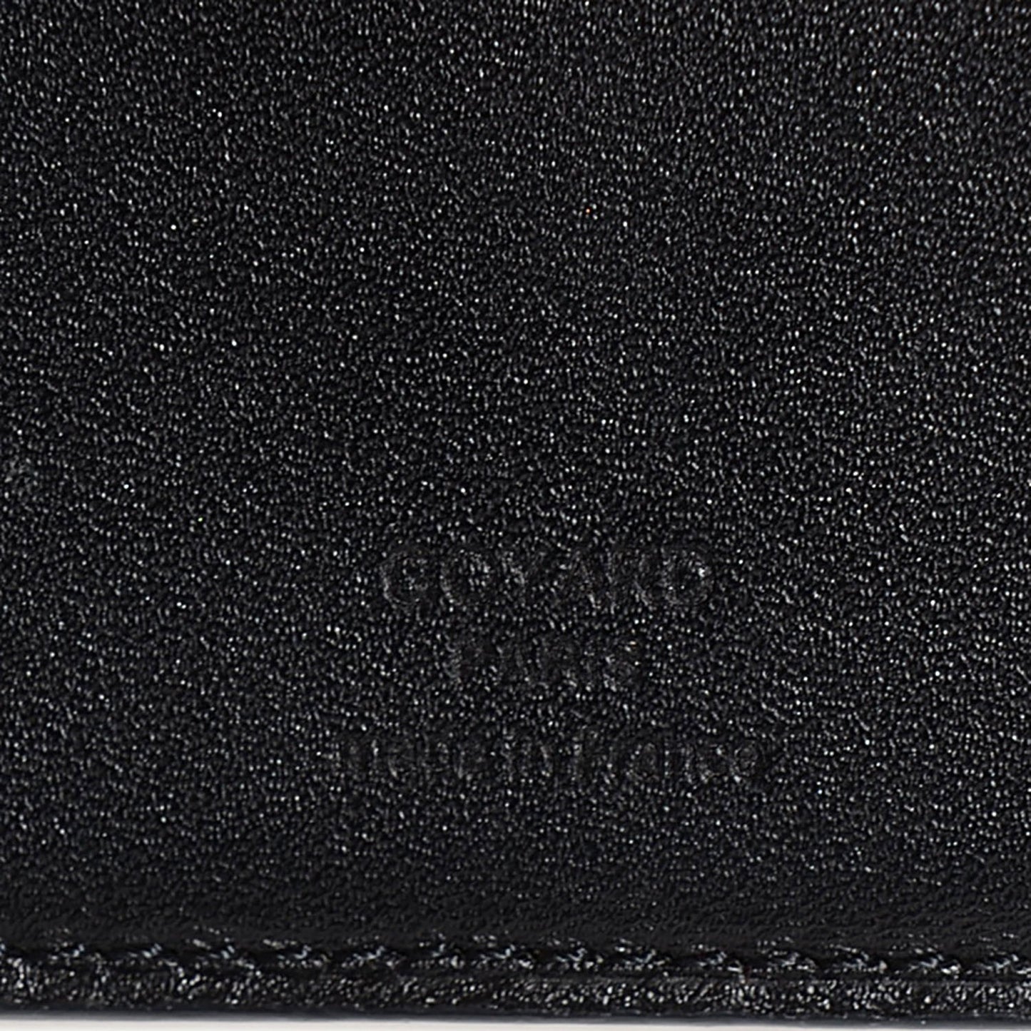 Goyardine Bi-Fold Wallet Black
