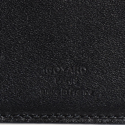 Goyard Goyardine Bi-Fold Wallet Black 7 of 9