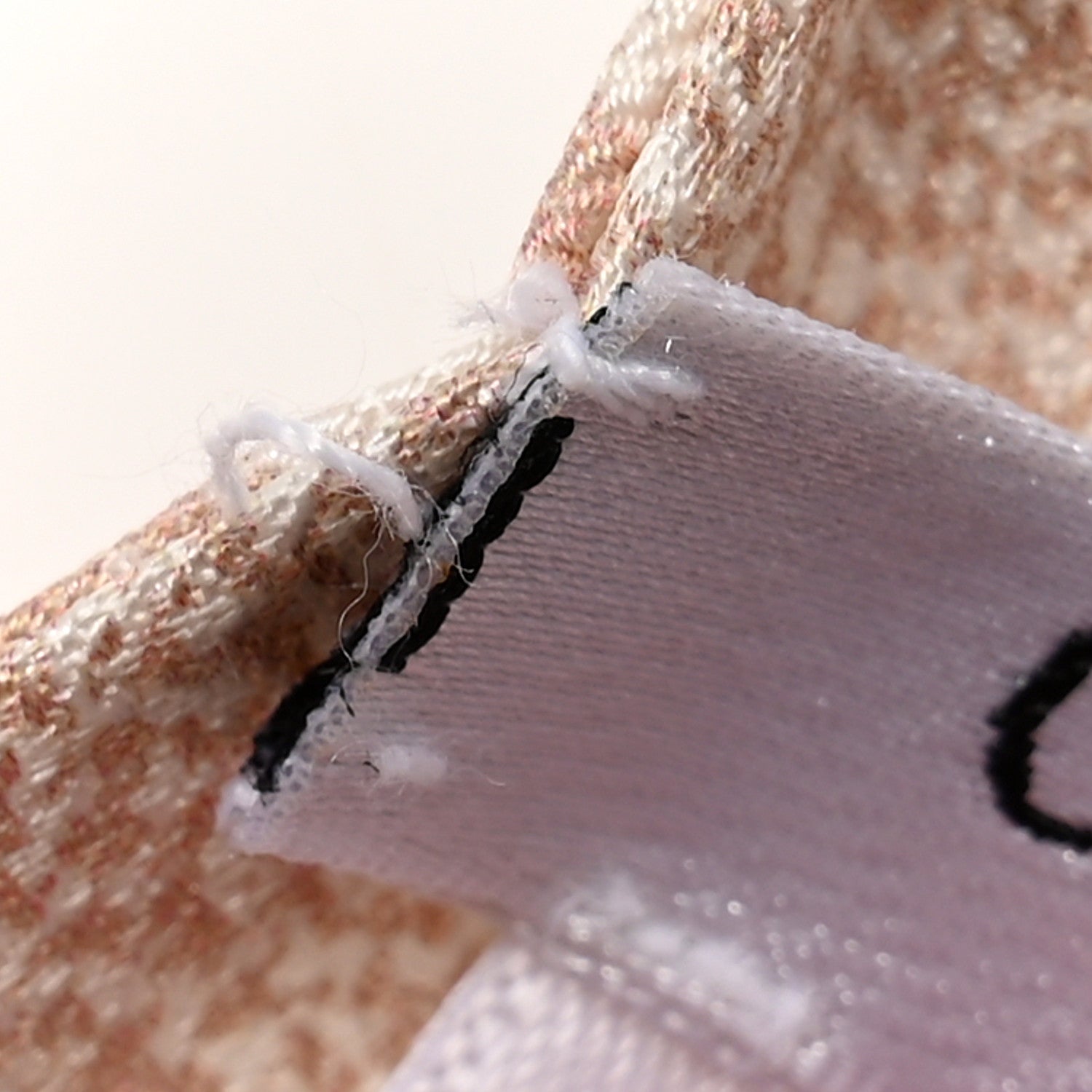 Christian Dior Silk Oblique Mitzah Scarf Beige 5 of 5