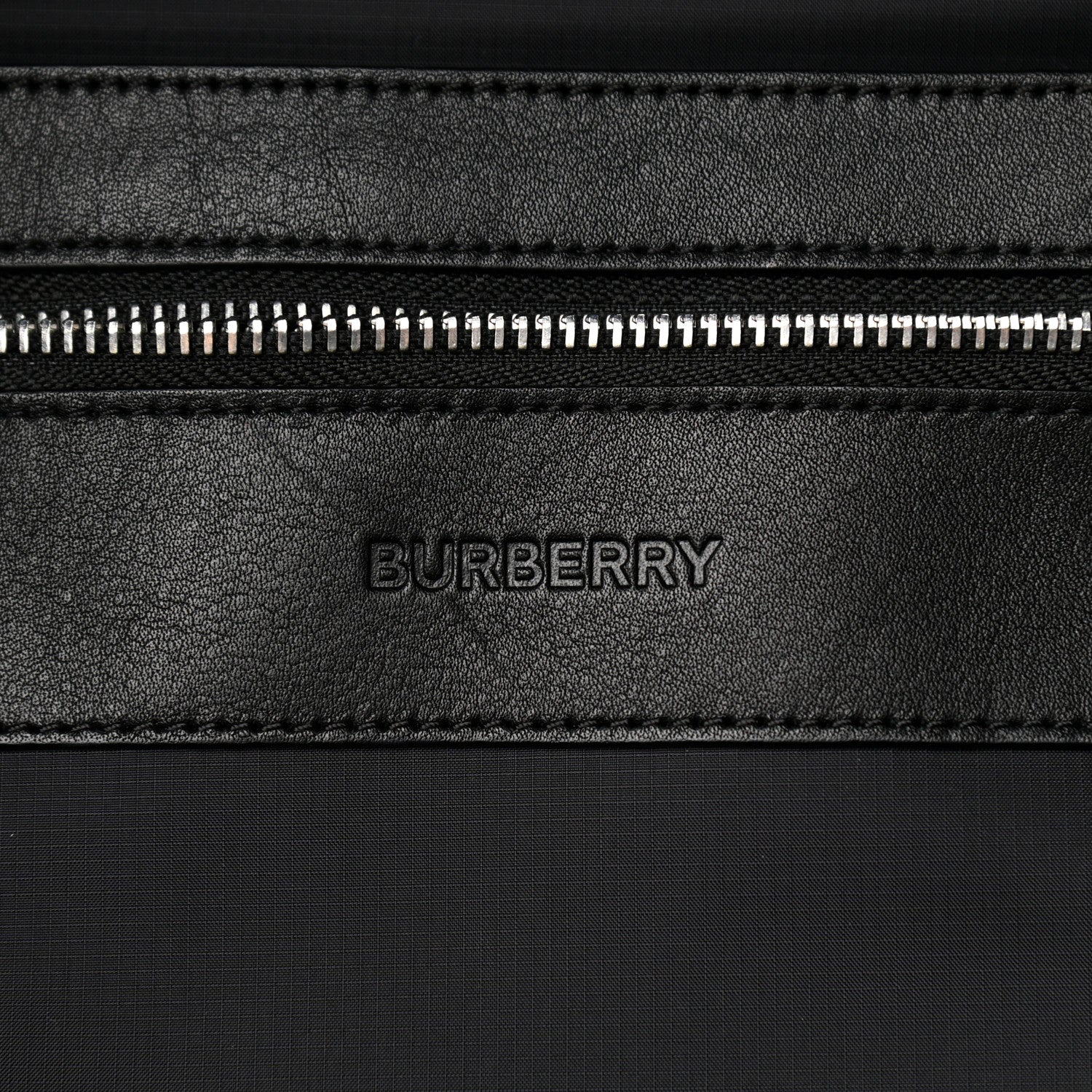 Burberry Nylon Logo Print Medium Rucksack Backpack Black 6 of 11