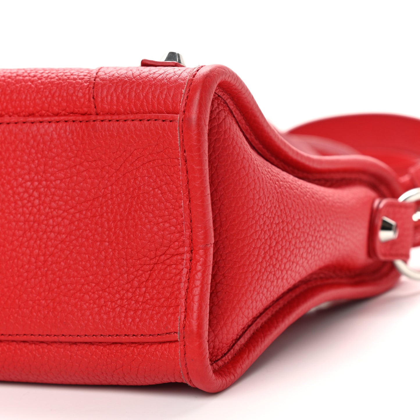 Vibrato Calfskin Classic Silver Hardware S City Rouge Cerise