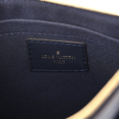 Louis Vuitton Monogram Pallas Clutch Blue Marine 6 of 11