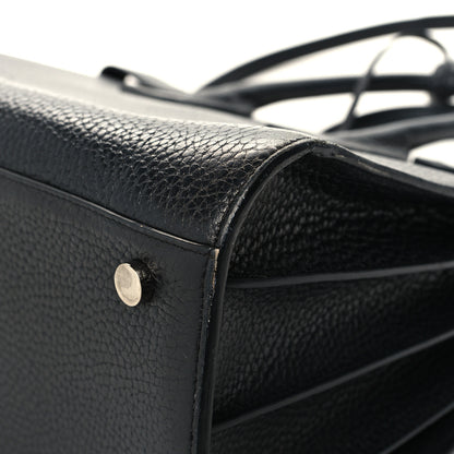 Saint Laurent Grained Calfskin Small Sac De Jour Black 11 of 15
