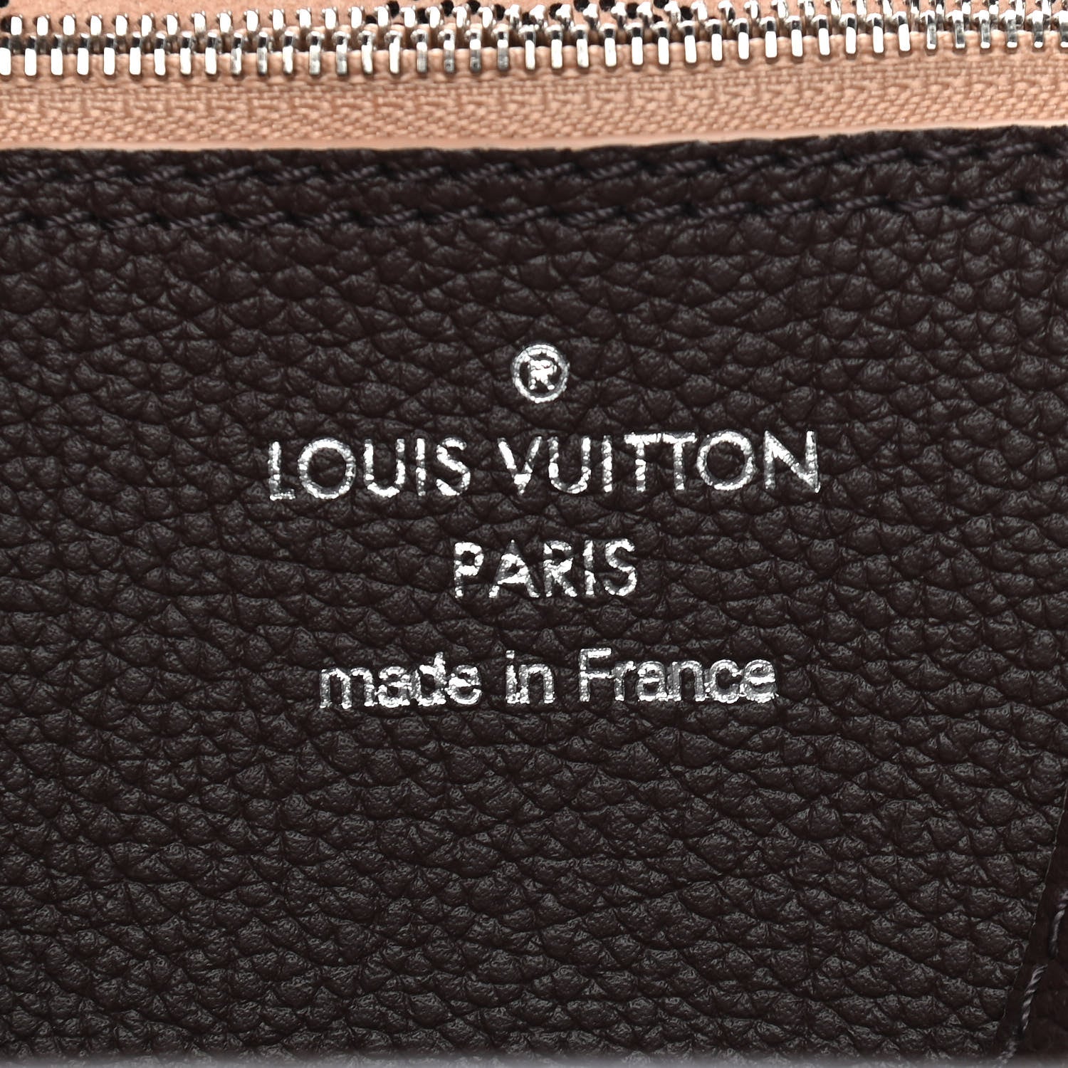 Louis Vuitton Mahina Carmel Hobo Chocolate 5 of 8