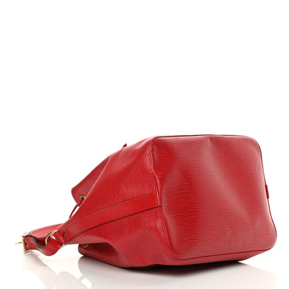 Louis Vuitton Epi Petit Noe Castillan Red 4 of 15