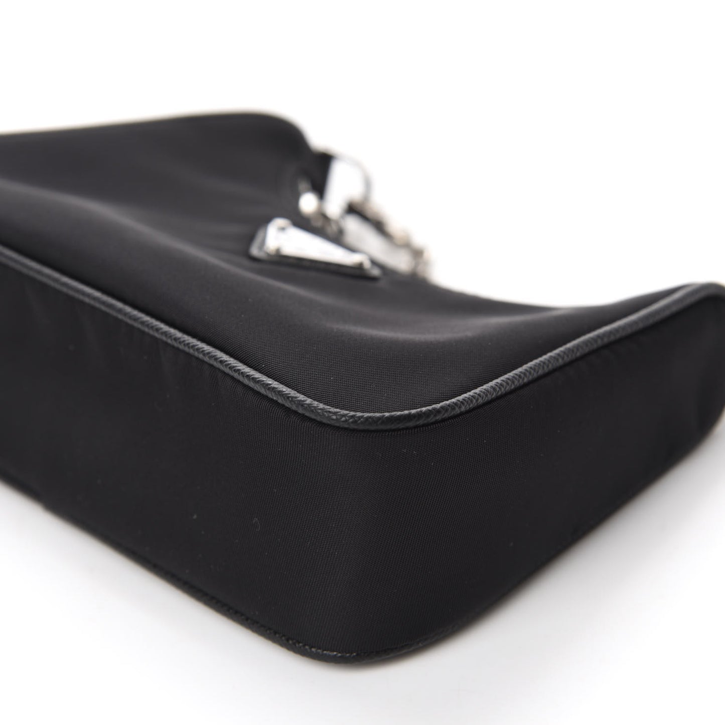 Tessuto Nylon Mini Re-Edition 2000 Shoulder Bag Black