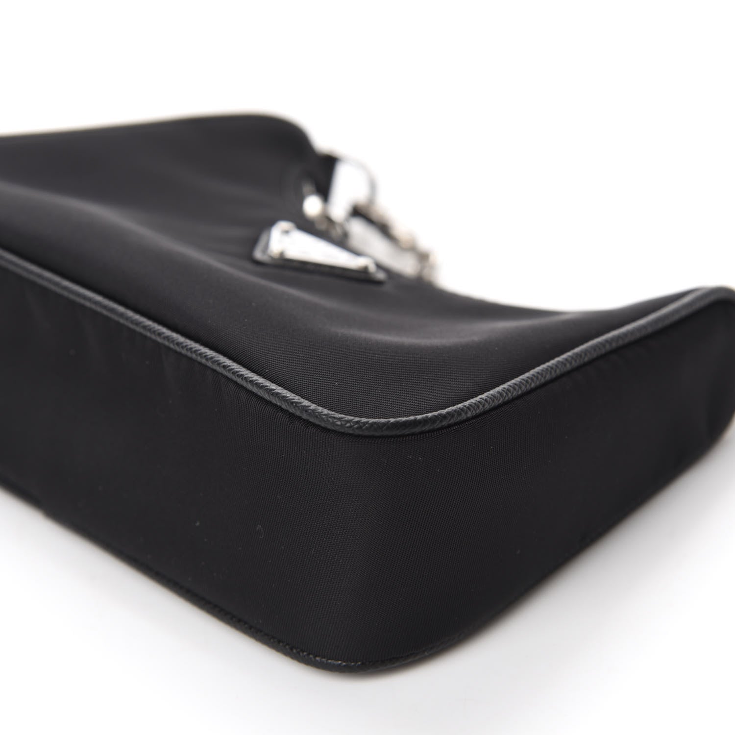 Prada Tessuto Nylon Mini Re-Edition 2000 Shoulder Bag Black 7 of 13