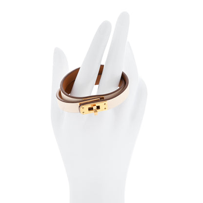 Hermes Swift Mini Kelly Double Tour Bracelet T2 Nata 2 of 7