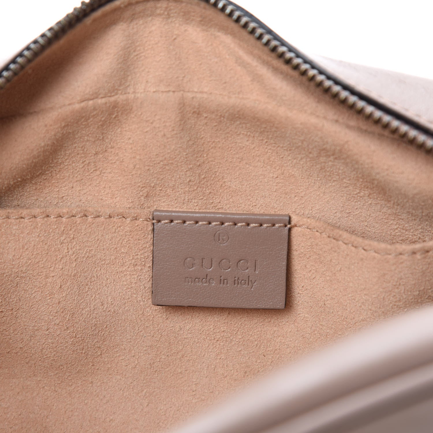 Gucci Calfskin Matelasse Small GG Marmont Chain Shoulder Bag Porcelain Rose 8 of 11