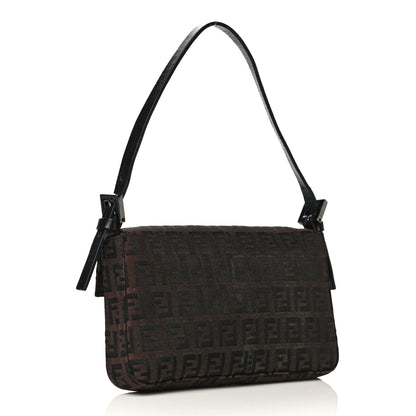 Fendi Zucchino Mini Baguette Brown 2 of 13