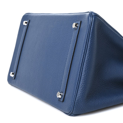 Hermes Togo Birkin 35 Deep Bleu 10 of 11