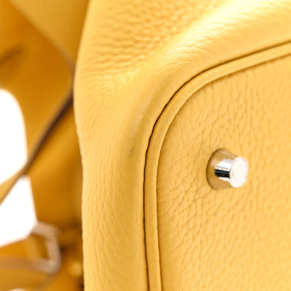Hermes Taurillon Clemence Picotin Lock 22 MM Sun 22 of 23