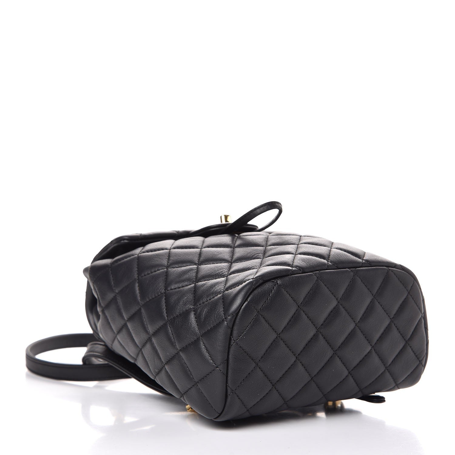 Chanel Calfskin Quilted Mini Urban Spirit Backpack Black 4 of 8