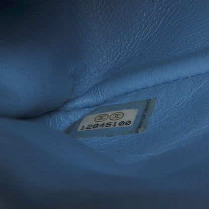 Chanel Lambskin Valentine Charms Medium Flap Baby Blue 8 of 10