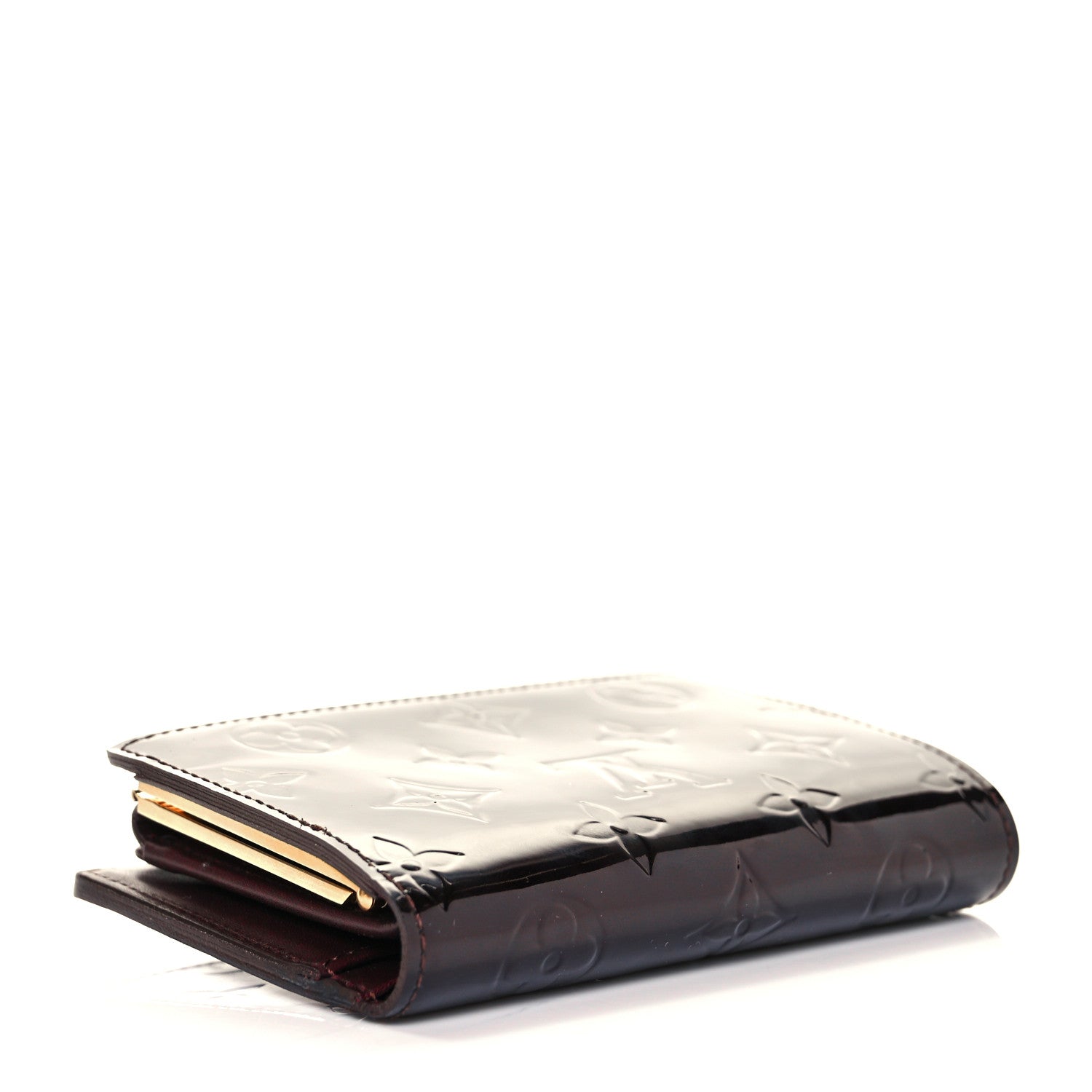 Louis Vuitton Vernis French Purse Wallet Amarante 4 of 8