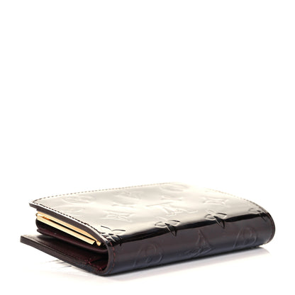 Louis Vuitton Vernis French Purse Wallet Amarante 4 of 8