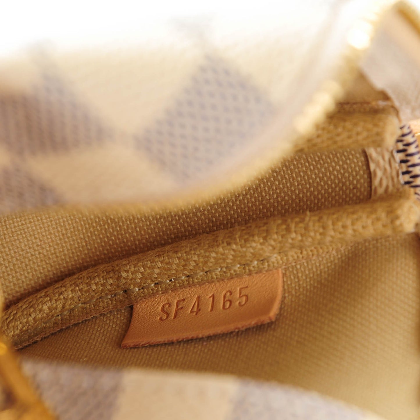 Damier Azur 2015 Christmas Animation Mini Pochette Accessories