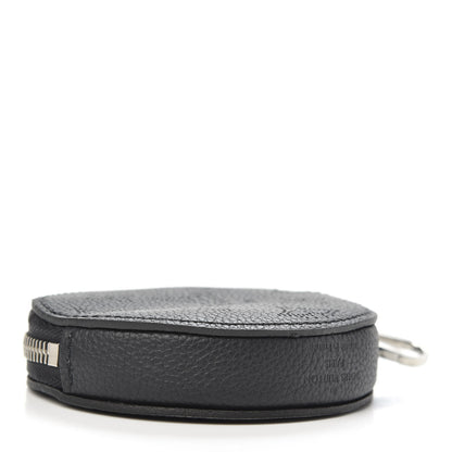 Louis Vuitton Mahina Round Coin Purse Black 4 of 7