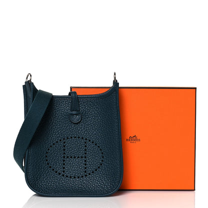 Hermes Taurillon Clemence Amazone Evelyne TPM Vert Cypress 13 of 13