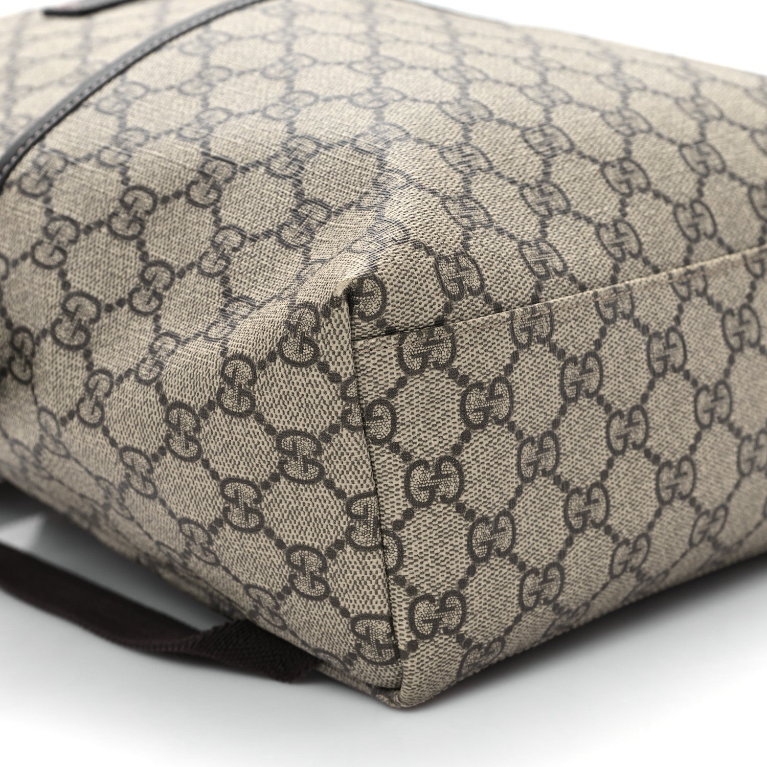 Gucci GG Supreme Monogram Margaux Calfskin Childrens Day Backpack Beige Ebony Cocoa Dark Chocolate 9 of 11