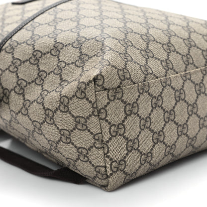 Gucci GG Supreme Monogram Margaux Calfskin Childrens Day Backpack Beige Ebony Cocoa Dark Chocolate 9 of 11