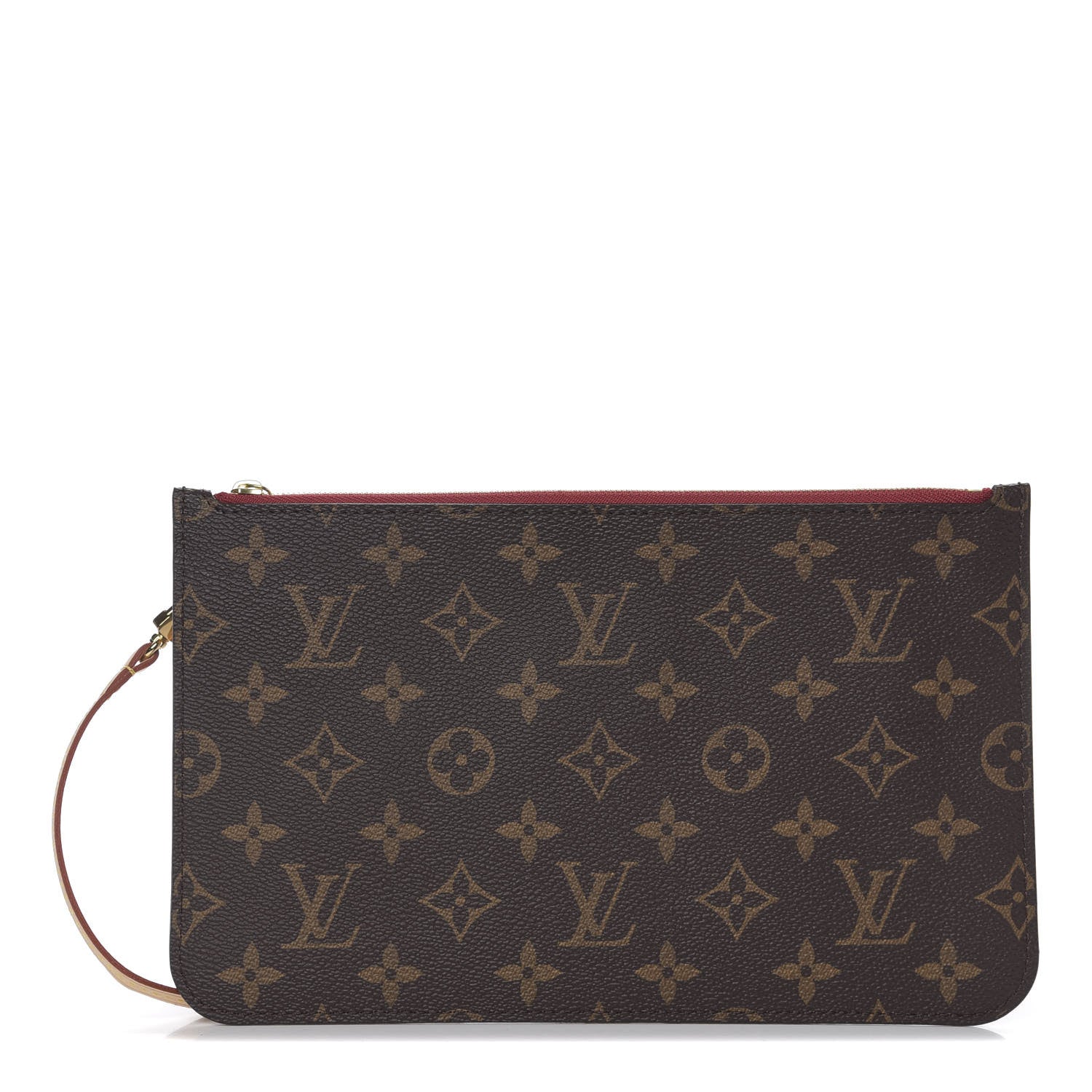 Louis Vuitton Monogram Neverfull MM GM Pochette Cherry 1 of 6