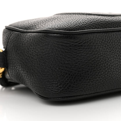 Gucci Pebbled Calfskin Mini Soho Disco Bag Black 9 of 11