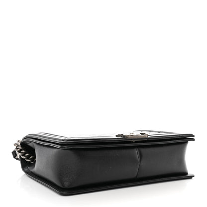 Chanel Caviar Quilted Large Boy Flap Black 4 of 12
