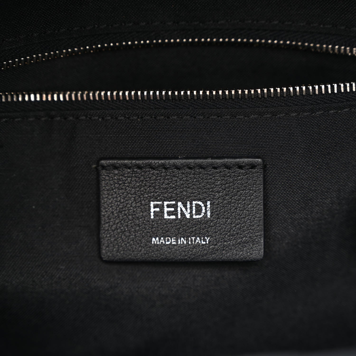 Fendi Vitello Century Fun Fair Metal Studded Mini Backpack Black Multicolor 6 of 12