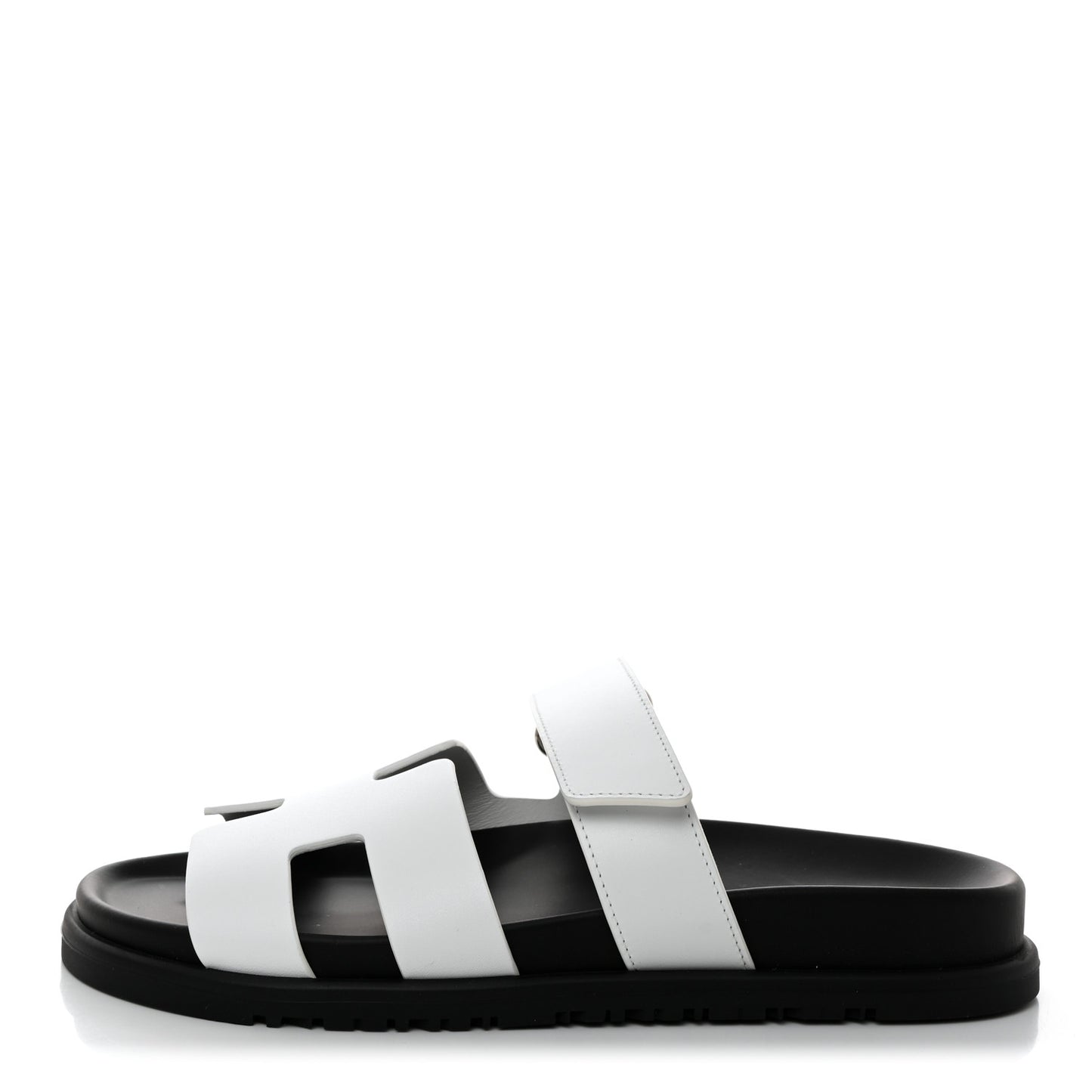 Calfskin Womens Chypre Sandals 38 White