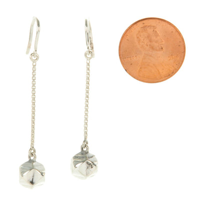 Hermes Sterling Silver Medor Drop Earrings 2 of 7
