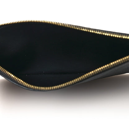 Louis Vuitton Empreinte Felicie Chain Wallet Zippered Insert Black 5 of 7