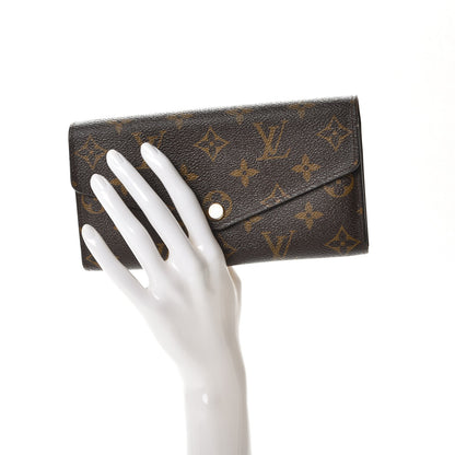 Louis Vuitton Monogram Sarah Wallet NM 2 of 15