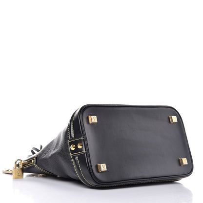 Louis Vuitton Suhali Lockit PM Black 4 of 16