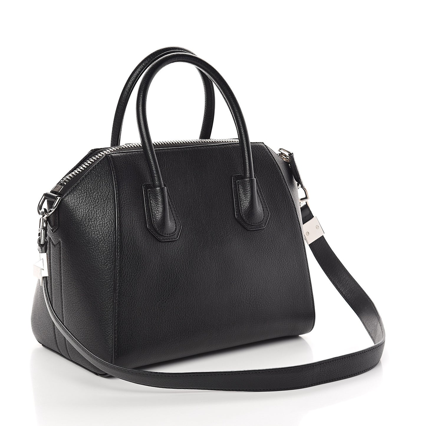 Sugar Goatskin Small Antigona Black