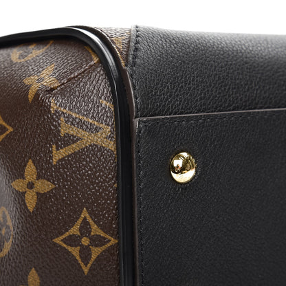 Louis Vuitton Calfskin Monogram Kimono Tote Black 7 of 7