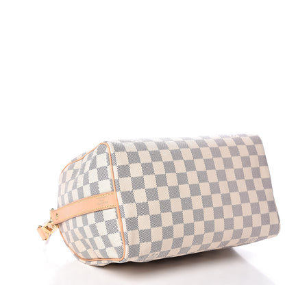 Louis Vuitton Damier Azur Speedy Bandouliere 25 4 of 10